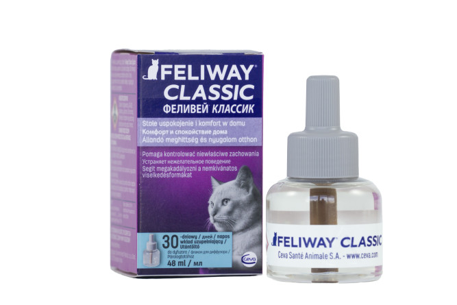 Ceva Feliway Classic флакон для диффузора Феливей Классик для коррекции поведения кошек - 48 мл