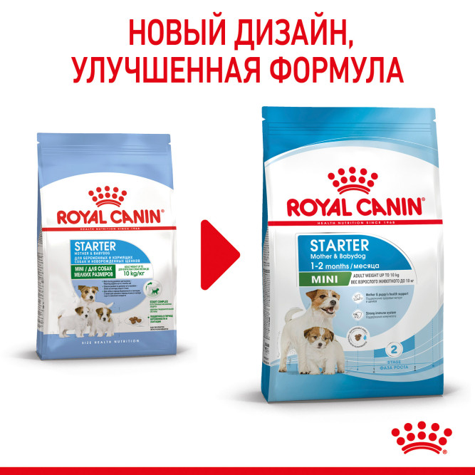 Royal Canin Mini Starter Mother &amp; Babydog сухой корм для щенков до 2 месяцев мелких пород - 3 кг