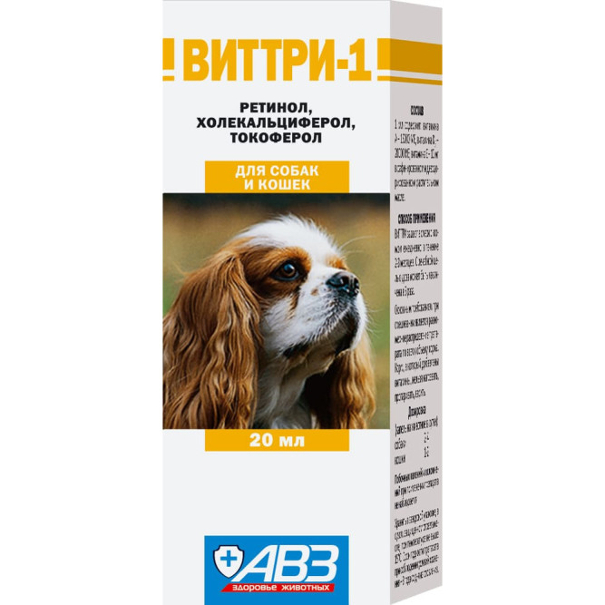 Виттри-1 раствор для профилактики и лечения гиповитаминозов - 20 мл