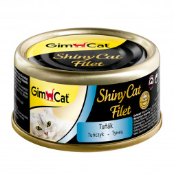 Gimborn GimCat ShinyCat Filet влажный корм для кошек из тунца - 70 г