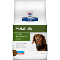 Hills Prescription Diet Metabolic Weight Management сухой диетический корм для собак мелких пород для поддержания оптимального веса с курицей - 1,5 кг