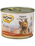 Изображение товара Мнямс влажный корм Террин по-Версальски для взрослых собак с телятиной и ветчиной в консервах - 200 г (6 шт в уп)