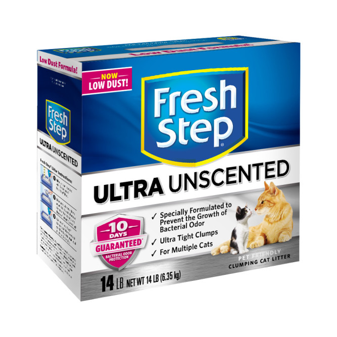 Fresh Step Clumping наполнитель комкующийся без ароматизатора - 6,35 кг