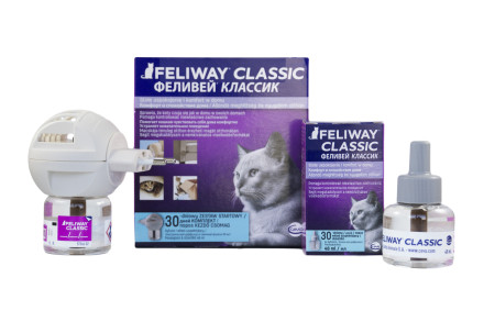 Ceva Feliway Classic диффузор + флакон для коррекции поведения кошек - 48 мл
