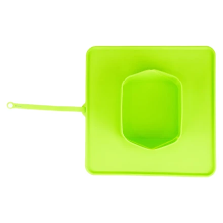 SuperDesign миска дорожная, силиконовая, зеленая
