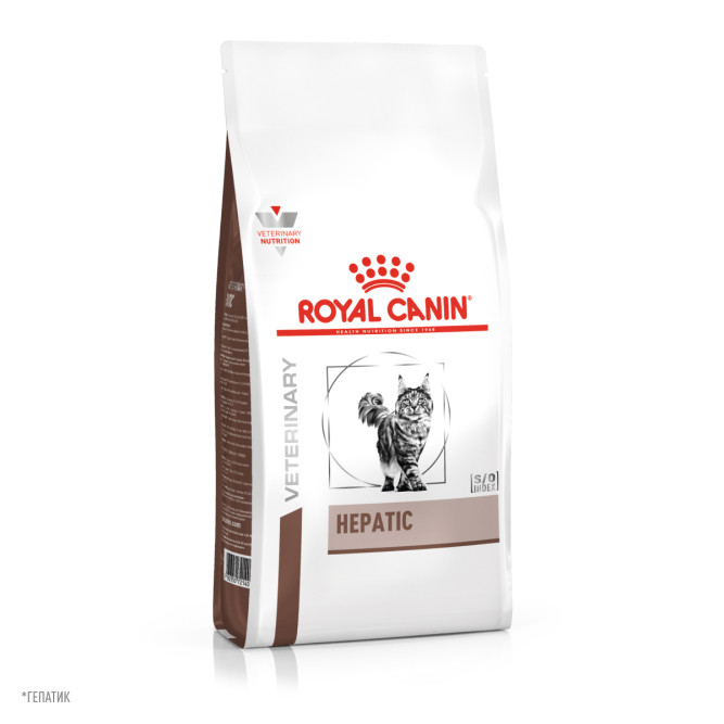 Royal Canin Hepatic сухой диетический корм для взрослых кошек для поддержания функции печени - 350 г