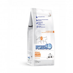 Forza10 Renal Active сухой корм для взрослых кошек при острой и хронической почечной недостаточности с рыбой - 1,5 кг