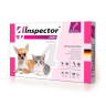 Изображение товара Inspector mini капли для собак и кошек с 3 недель от наружных и внутренних паразитов 0,4 мл