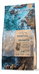 Rawival Gifts of Land &amp; Sea сухой корм для взрослых кошек с курицей и рыбой - 5 кг