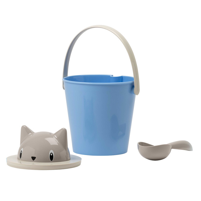 United Pets Cat-Crick ведро для сухого корма, для кошек, 7,5 л, светло-синее