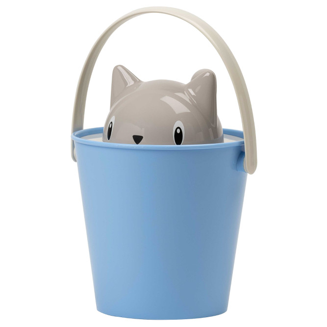 United Pets Cat-Crick ведро для сухого корма, для кошек, 7,5 л, светло-синее