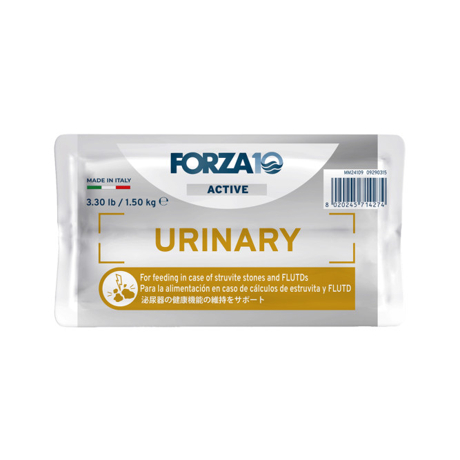 Forza10 Active Urinary сухой корм для взрослых кошек при заболеваниях мочевыводящих путей с рыбой - 1,5 кг