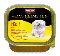 Animonda Vom Feinsten Light Lunch влажный корм для взрослых собак с индейкой и сыром - 150 г
