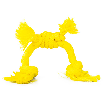 Playology PUPPY SENSORY ROPE сенсорный канат для щенков с ароматом курицы, желтый