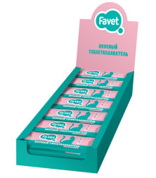 Favet вкусный таблеткодаватель для кошек - 14 шт
