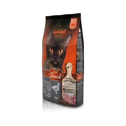 Сухой корм Leonardo Adult Duck для взрослых кошек с уткой и рисом - 7,5 кг