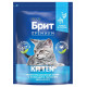 Брит Премиум Cat Kitten сухой корм для котят с курицей и лососем - 2 кг