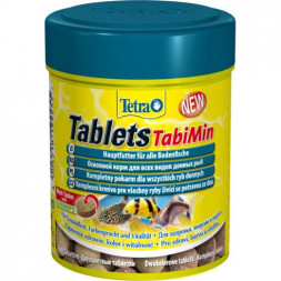 Tetra TabletsTabiMin корм для всех видов донных рыб 275 таб - 85 г