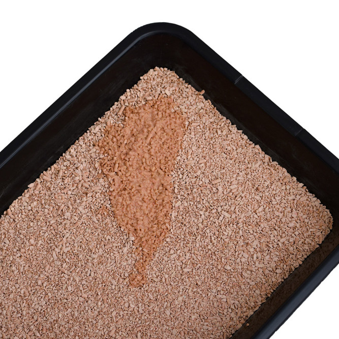 Smart Cat Тофу Дробленый комкующийся наполнитель для кошачьего туалета с ароматом персика - 2,5 кг