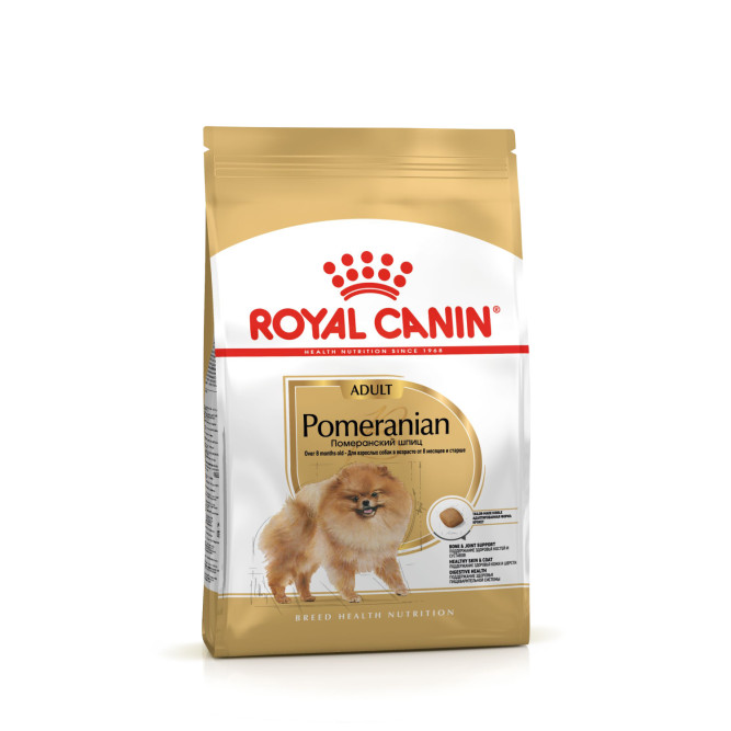 Royal Canin Pomeranian Adult сухой корм для собак породы померанский шпиц в возрасте от 8 месяцев - 500 г
