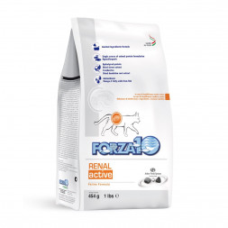 Forza10 Renal Active сухой корм для взрослых кошек при острой и хронической почечной недостаточности с рыбой - 454 г