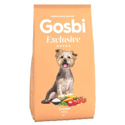 Gosbi Exclusive сухой корм для взрослых собак мелких пород с курицей - 2 кг