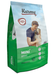 Karmy Mini Adult сухой корм для взрослых собак мелких пород с индейкой - 2 кг