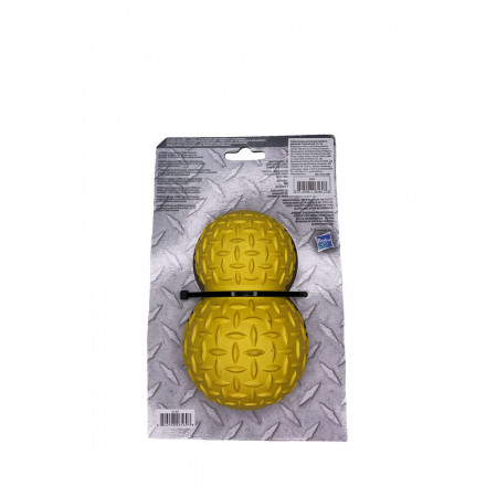 Tonka Игрушка-дозатор для лакомств рифленый 10 мм желтый 12,7 см