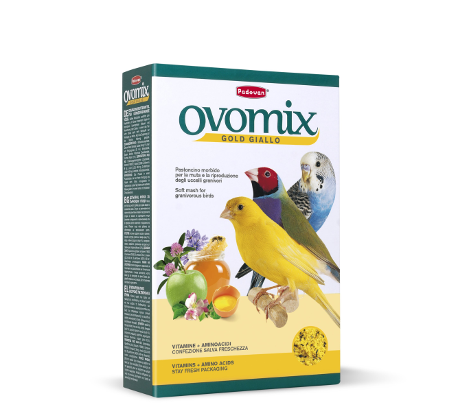 Padovan Ovomix Gold giallo корм для птенцов комплексный яичный - 300 г