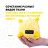 Playology PUPPY SENSORY BALL сенсорный плюшевый мяч для щенков с ароматом курицы, 11 см, желтый
