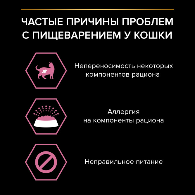 Purina Pro Plan Delicate сухой корм для взрослых кошек с чувствительным пищеварением с индейкой - 3 кг