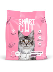 Smart Cat Микро-Силикагелевый впитывающий наполнитель для кошачьего туалета с ароматом лаванды - 1,6 кг