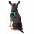 Hunter шлейка для собак Tripoli 32-44 см, нейлон св. голубая, светоотражающая