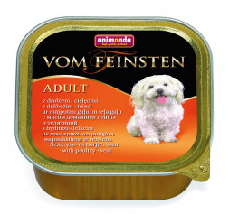Animonda Vom Feinsten Adult влажный корм для взрослых собак с мясом домашней птицы и телятиной - 150 г