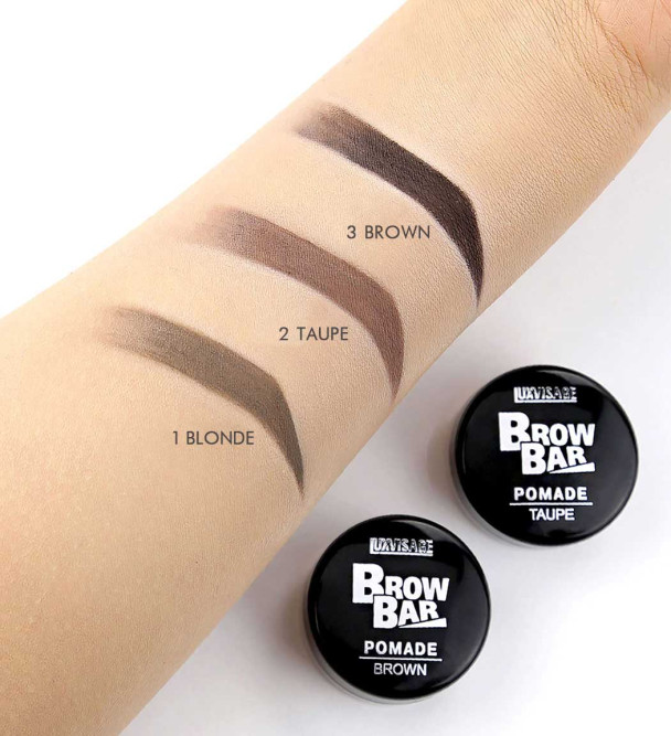 LUXVISAGE помада для бровей Brow Bar, тон 03 Brown