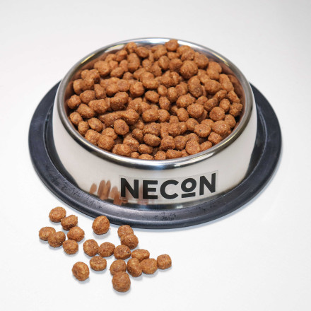 Necon Natural Wellness Sterilized Urine PH Pork &amp; Rice сухой корм для взрослых стерилизованных кошек, для правильного баланса pH мочи, со свининой, рисом и клюквой - 1,5 кг