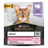 Изображение товара Purina Pro Plan Delicate сухой корм для взрослых кошек с чувствительным пищеварением с индейкой - 400 г