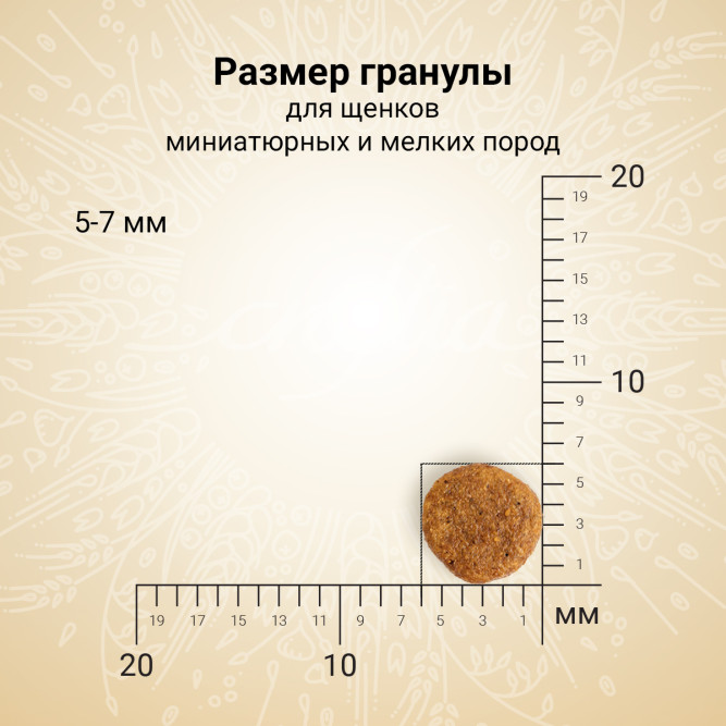 Craftia Natura сухой корм для щенков миниатюрных и мелких пород с ягненком и перепелкой - 2 кг