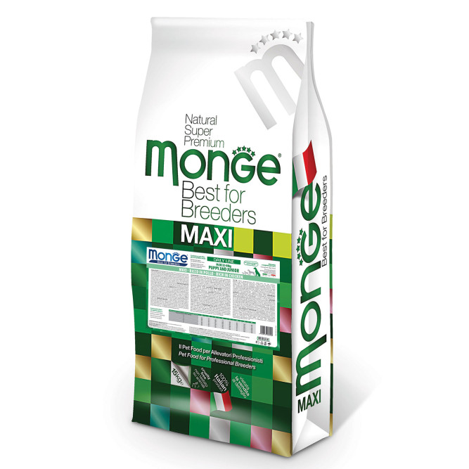 Monge Dog PFB Daily Line Maxi Puppy&amp;Junior 28/16 сухой корм для щенков крупных пород с курицей и рисом - 15 кг