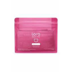 Lora Kitten Milk заменитель молока для котят, сухая смесь, в паучах - 10 г х 10 шт