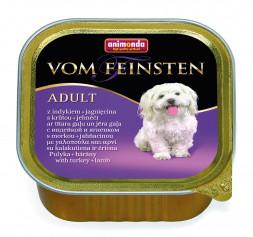 Animonda Vom Feinsten Adult влажный корм для взрослых собак с индейкой и ягненком - 150 г