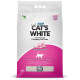 Cat's White Baby Powder наполнитель комкующийся для кошачьего туалета с ароматом детской присыпки - 10 л