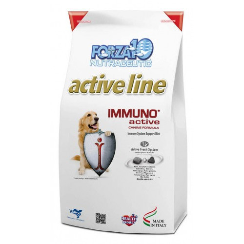 Forza10 Active Vet Diet Defence сухой корм для взрослых собак всех пород для поддержания здоровья иммунной системы - 10 кг