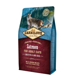 Сухой корм Carnilove Salmon for Adult Cats для взрослых кошек с лососем - 2 кг