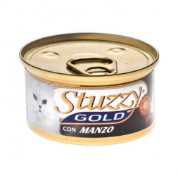 Консервы Stuzzy Gold для кошек мусс из говядины - 85 г 24 шт