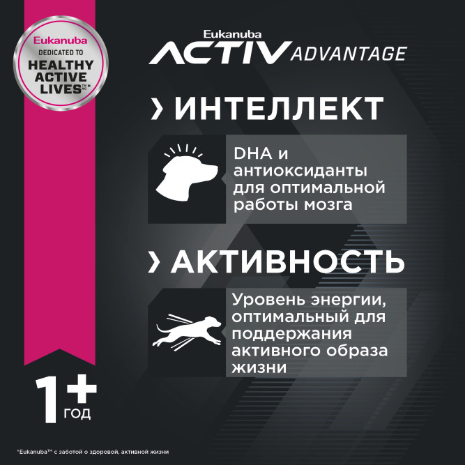 Сухой корм Eukanuba Adult Toy Breed для собак миниатюрных пород с птицей - 3,5 кг