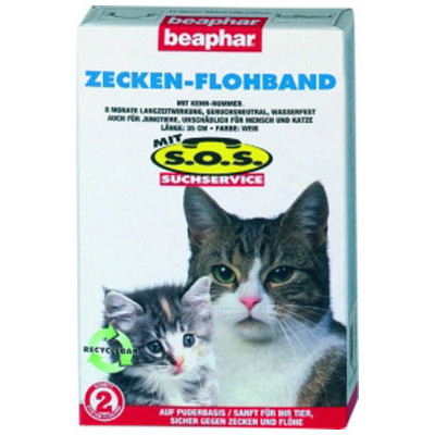 Beaphar SOS Flea and Tick Collar от блох и клещей для кошек старше 3 мес