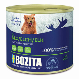 Bozita Elk мясной паштет для взрослых собак с мясом лося - 625 г