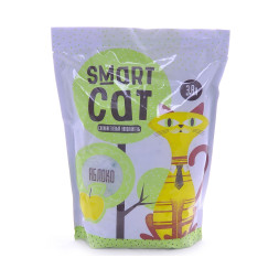 Smart Cat впитывающий силикагелевый наполнитель с ароматом яблока - 3,8 л (1,66 кг)