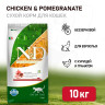 Изображение товара Farmina N&D Prime Cat Chicken & Pomegranate Adult сухой беззерновой корм для взрослых кошек с курицей и гранатом - 10 кг